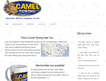 Tablet Screenshot of cameltowing.com